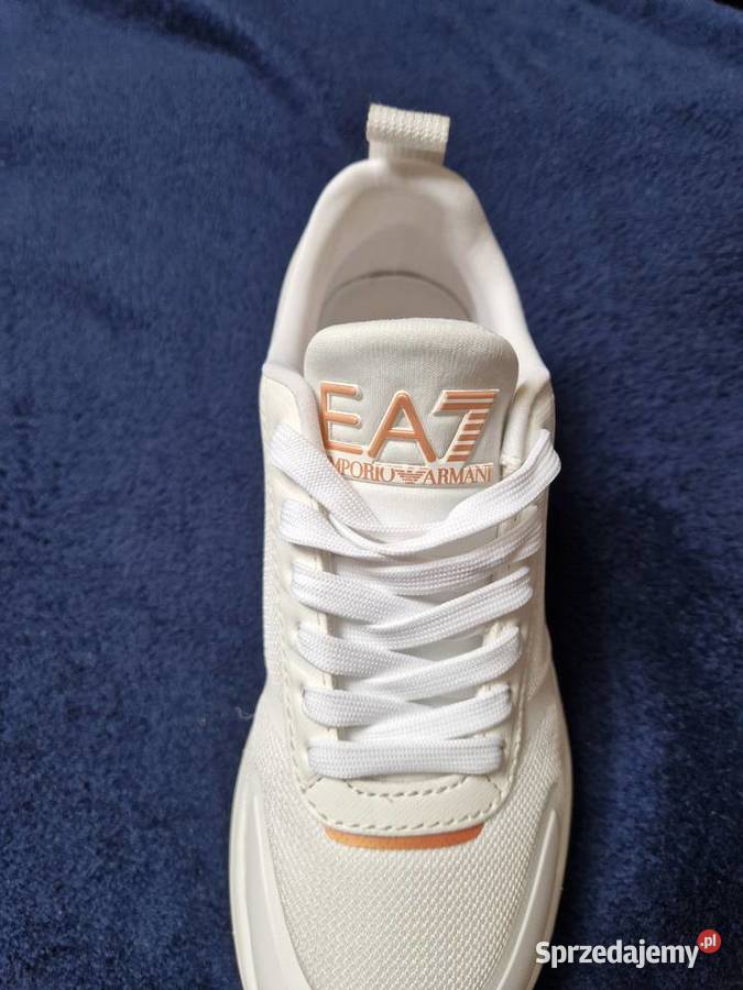 Nowe białe buty sportowe damskie sneakersy EA7 Obuwie sportowe Bibice