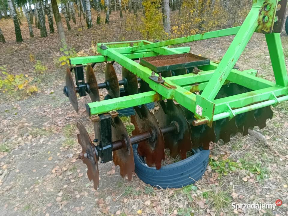 Talerzówka Brona talerzowa 18m 2x8 Bomet nieuszkodzony