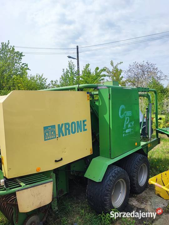 Prasa Krone 1250 round pack owijarka