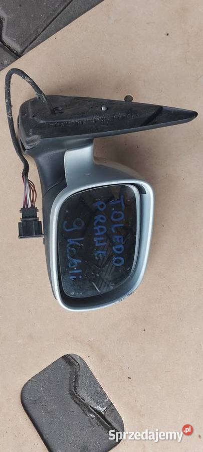 Lusterko prawe SEAT TOLEDO 9PIN 010515 Szczecin sprzedam