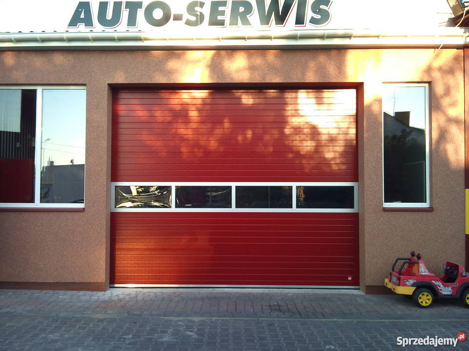 Brama Drzwi Garażowe Segmentowe do otworu Metalowe Drzwi i okna