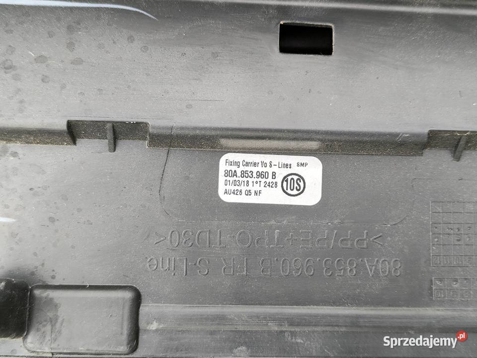 Listwa drzwi prawy przod audi q5 80a 80a853960B Krotoszyny