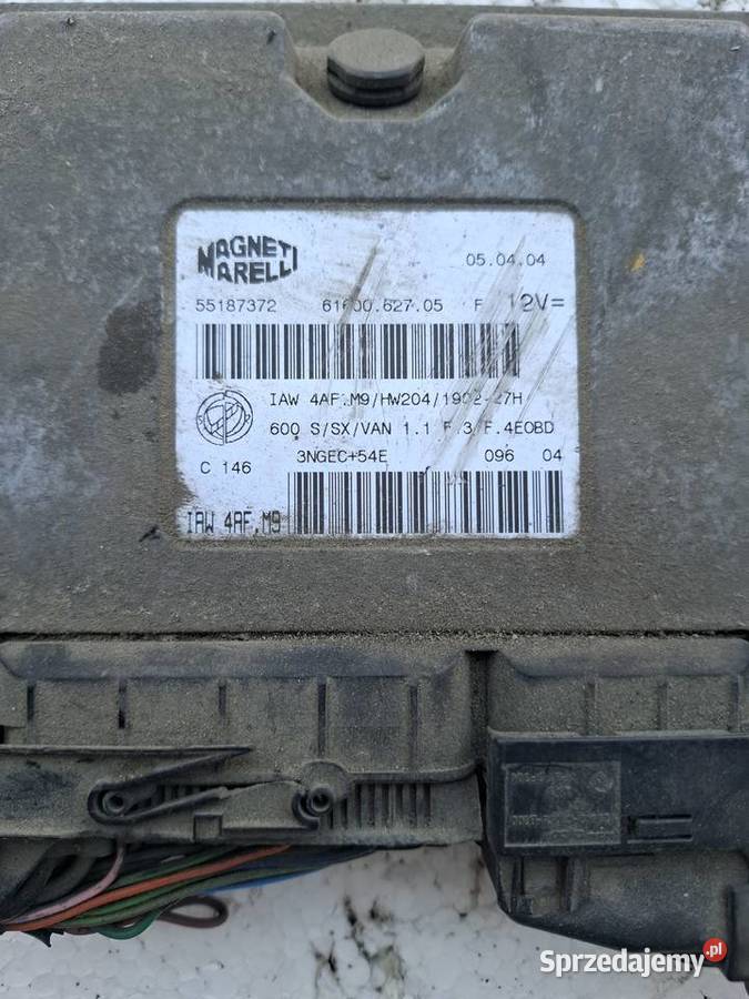Komputer Sterownik Silnika Fiat Seicento 900 Wisznice