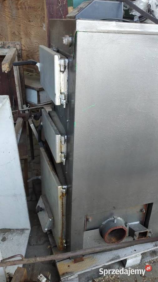 Kocioł CO z podajnikiem na groszek pelet opolskie Łomnica