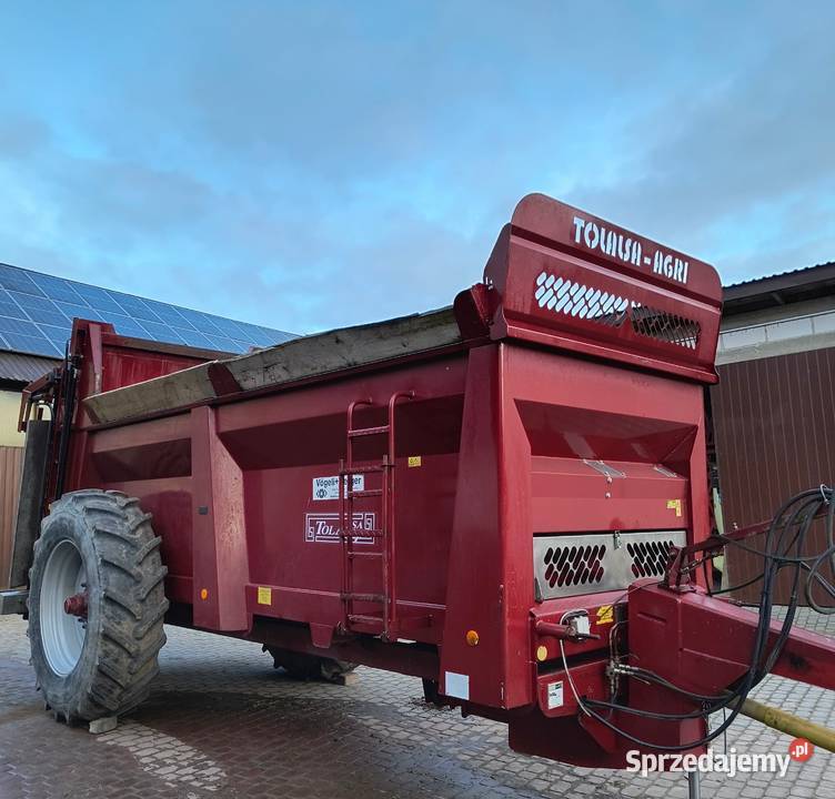 Rozrzutnik obornika Tola Isa Agri France Jeantil Łomża sprzedam