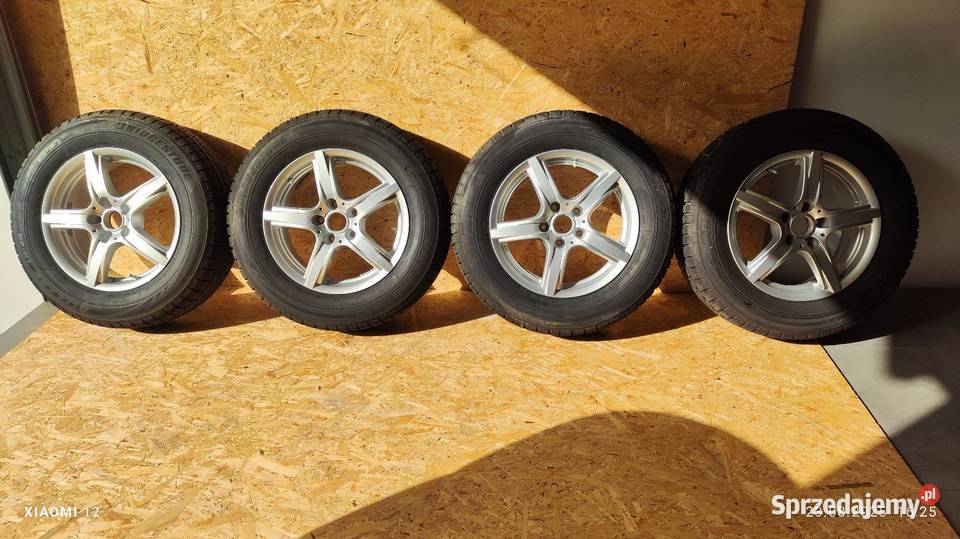 Koła zimowe 2156516 5x1143 et 45 stan opon 8mm mazowieckie Zwoleń