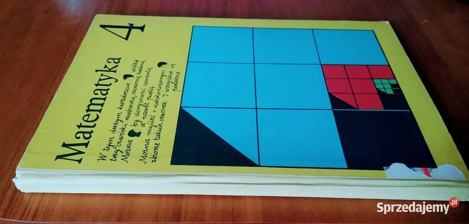 Matematyka podręcznik 4 Stefan Turnau Marianna Książki i Podręczniki pomorskie Gdańsk