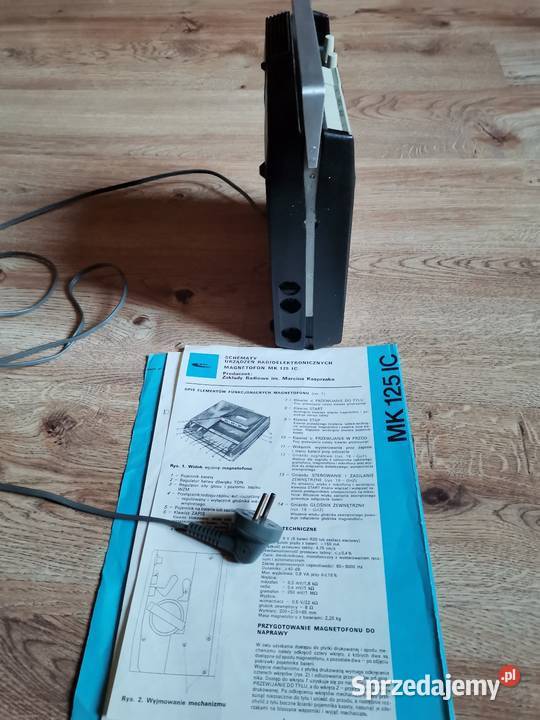 Magnetofon kasetowy Unitra MK 125 automatic z małopolskie Kraków