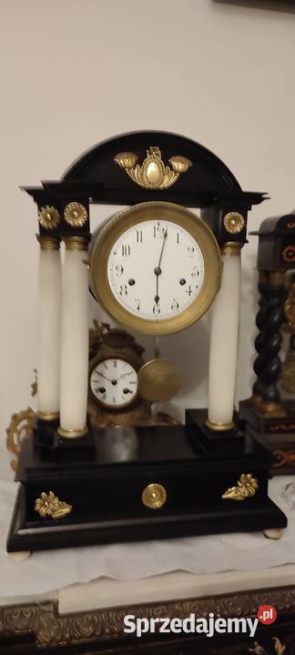 Zegar biedermeier XlX wiek Czersk