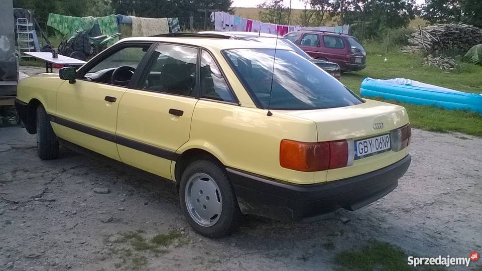 audi 80 b3 sprzedam zamienie Rok produkcji 1990 Chlebowo