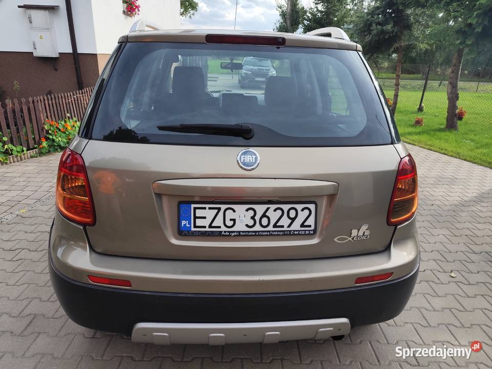 Sprzedam fiata sedici 4x4 19JTD 120 2008r łódzkie Szczawin