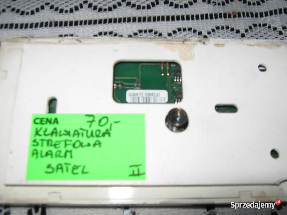 KLAWIATURA CENTRALKI ALARMOWEJ SATEL 2 Pozostałe małopolskie Nowy Sącz sprzedam