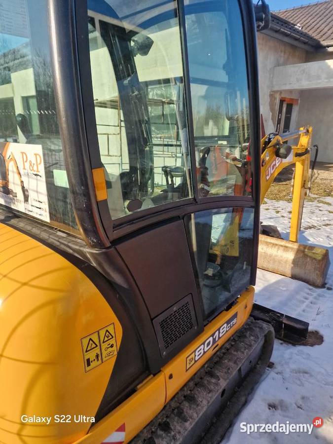 Jcb 8018 2013r bez wkładu Chorzów