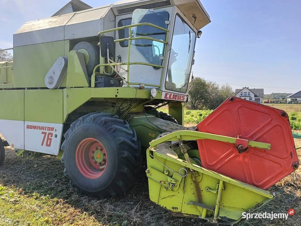 Kombajn zbożowy Claas dominator 76 silnik Maszyny rolnicze świętokrzyskie