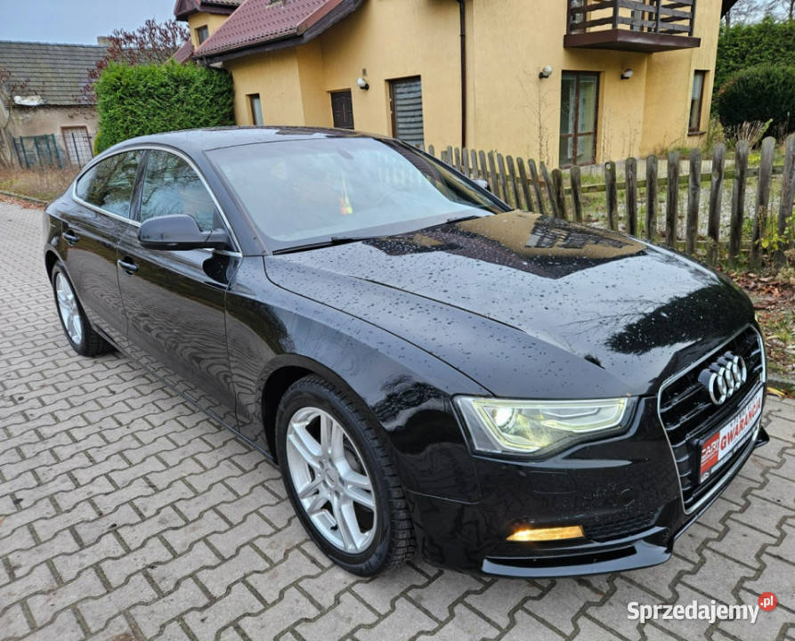 Audi A5 Sportback 1213r 177 Navi Zadbany Rata800 klimatyzacja Śrem