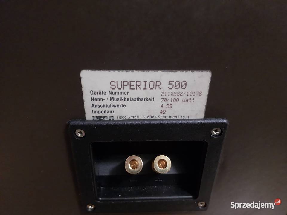 Kolumny Heco Superior 500 Pińczów