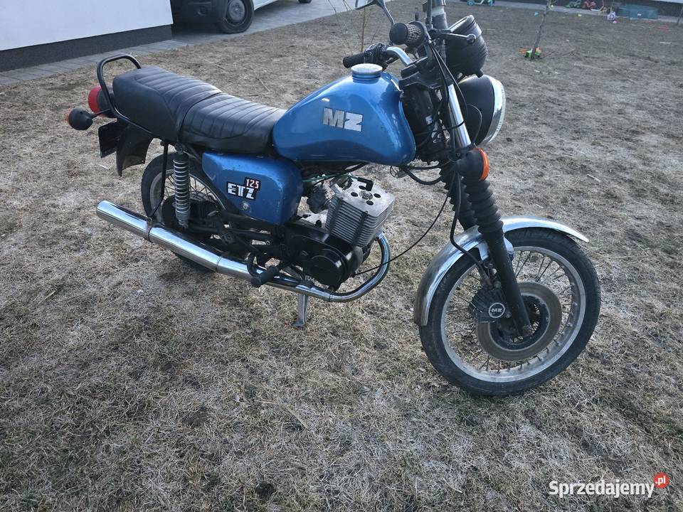 Sprzedam MZ etz 125 ddr manualna łódzkie Szadek