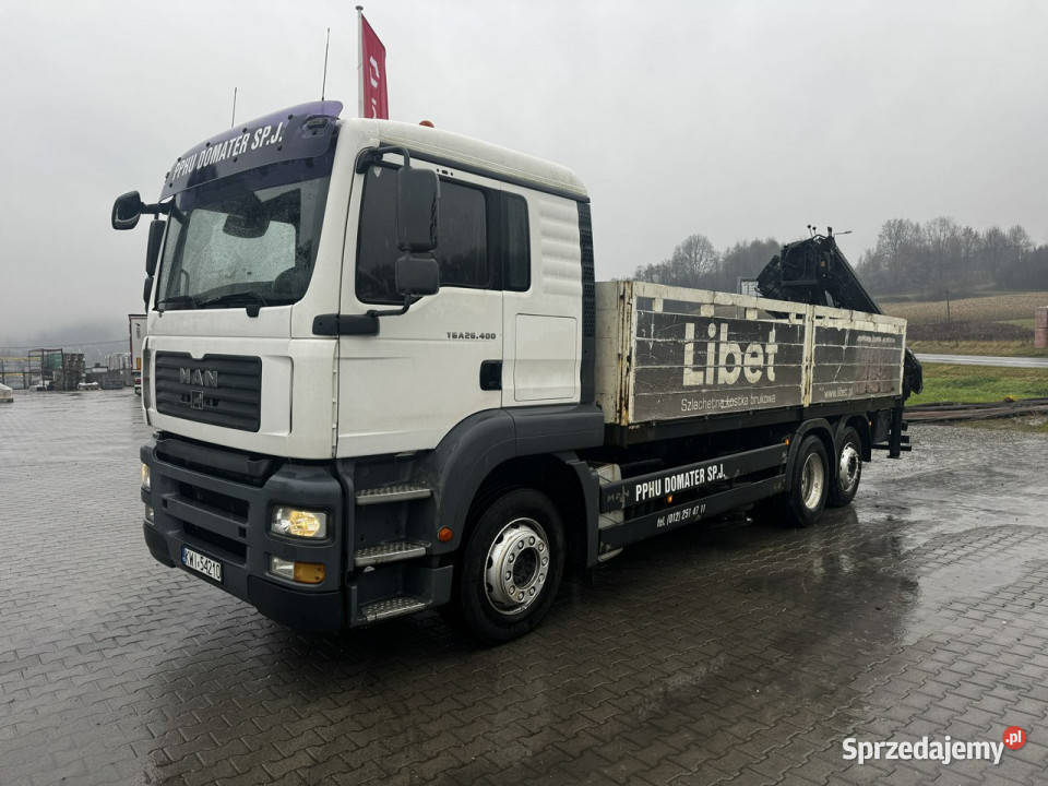 MAN TGA400 MAN TGA 26400 HIAB 166 XS DUO gotowy małopolskie Gdów