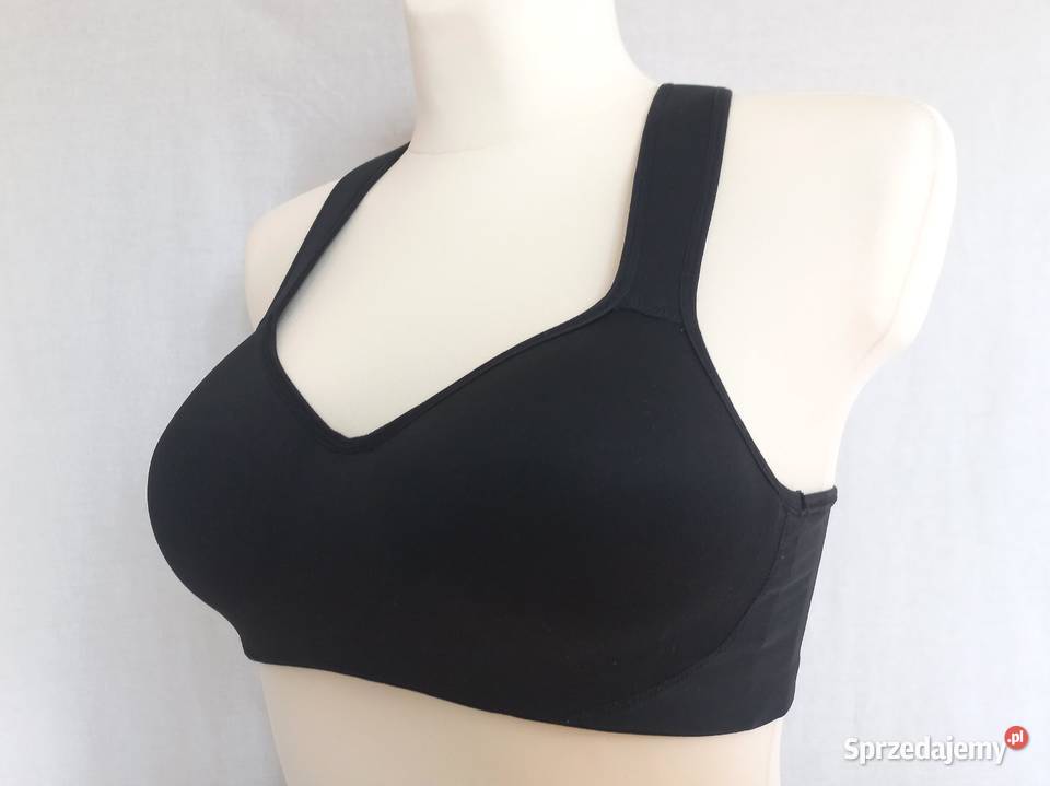 Biustonosz czarny Stanik SPORTOWY r SM 75B dobra 75cm Białystok