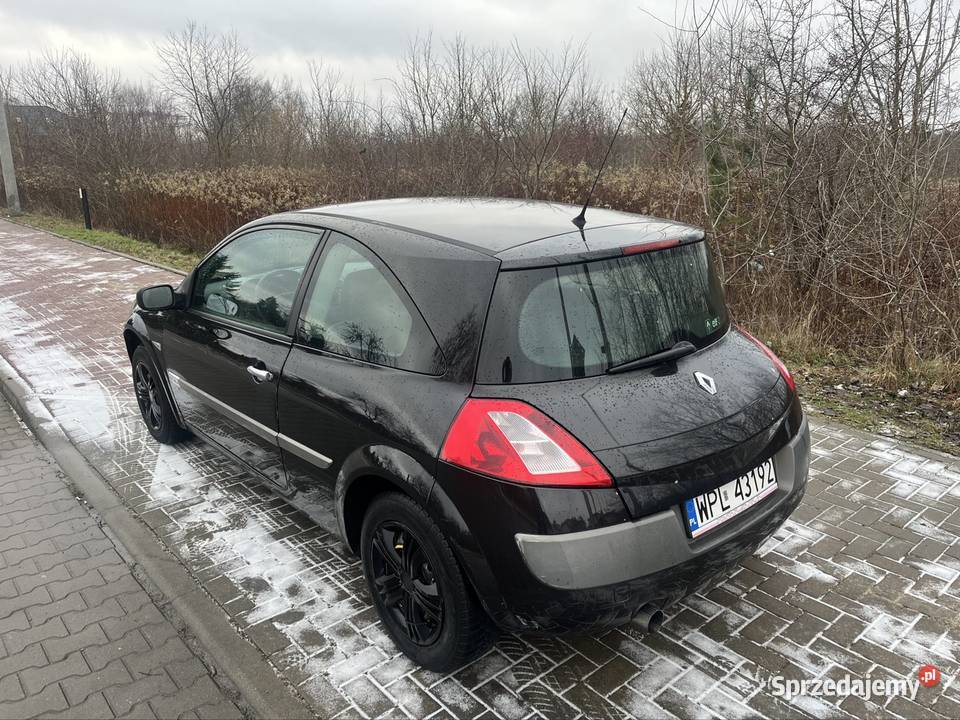 Renault Megane 16 16V 184 czarny met czarny Płock