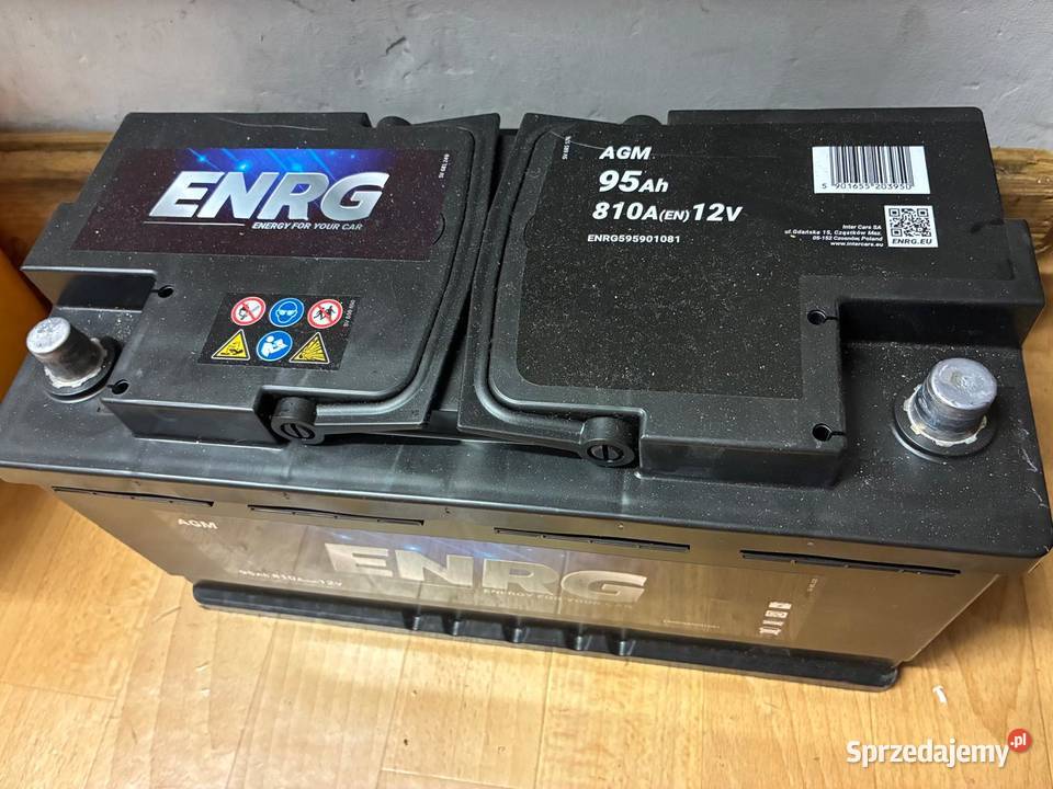ENRG Akumulator AGM STARTSTOP 95Ah 810A P