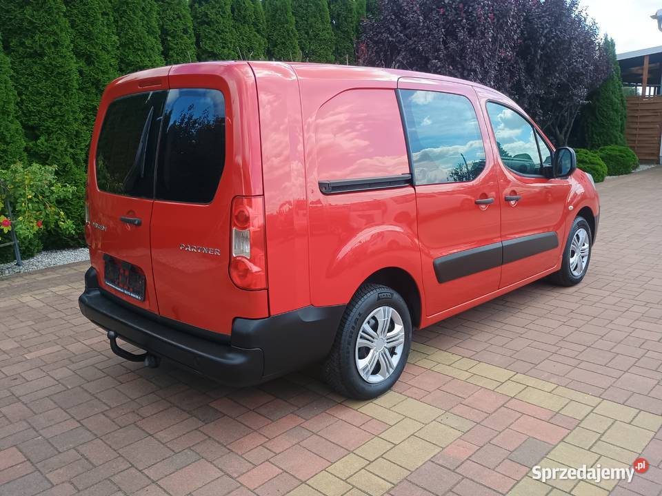 Peugeot Partner II LONG 2011r 16d 90 5osób Kombi Witkowo