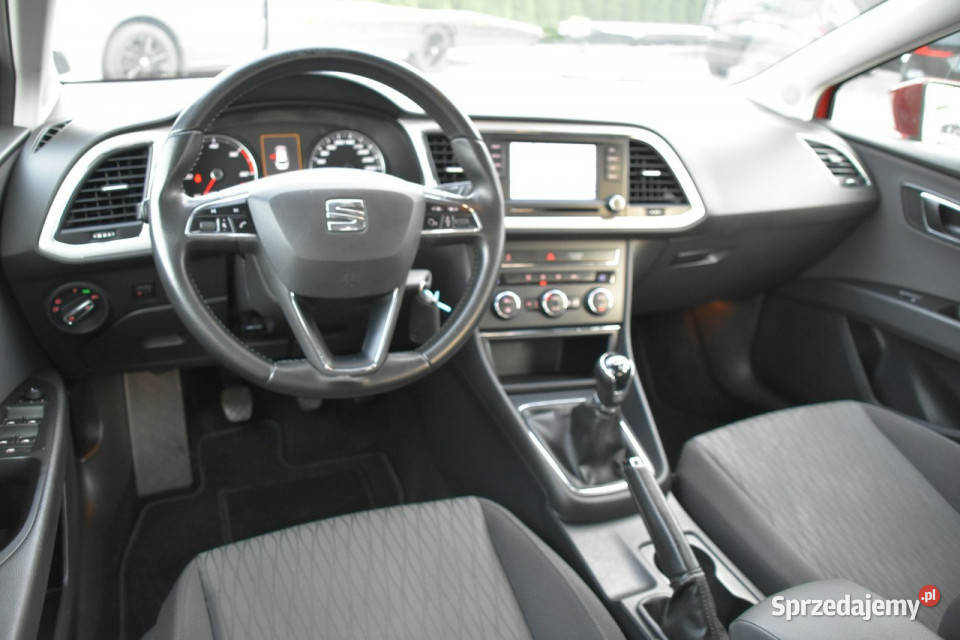 Seat Leon 16tdi 105 Alu Klima Navi Gwarancja III ESP mazowieckie Nowe Kucice