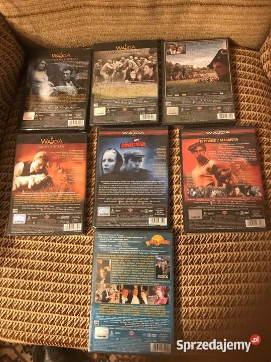 dvd Wajda kolekcja 7 filmów w folii na prezent Warszawa sprzedam