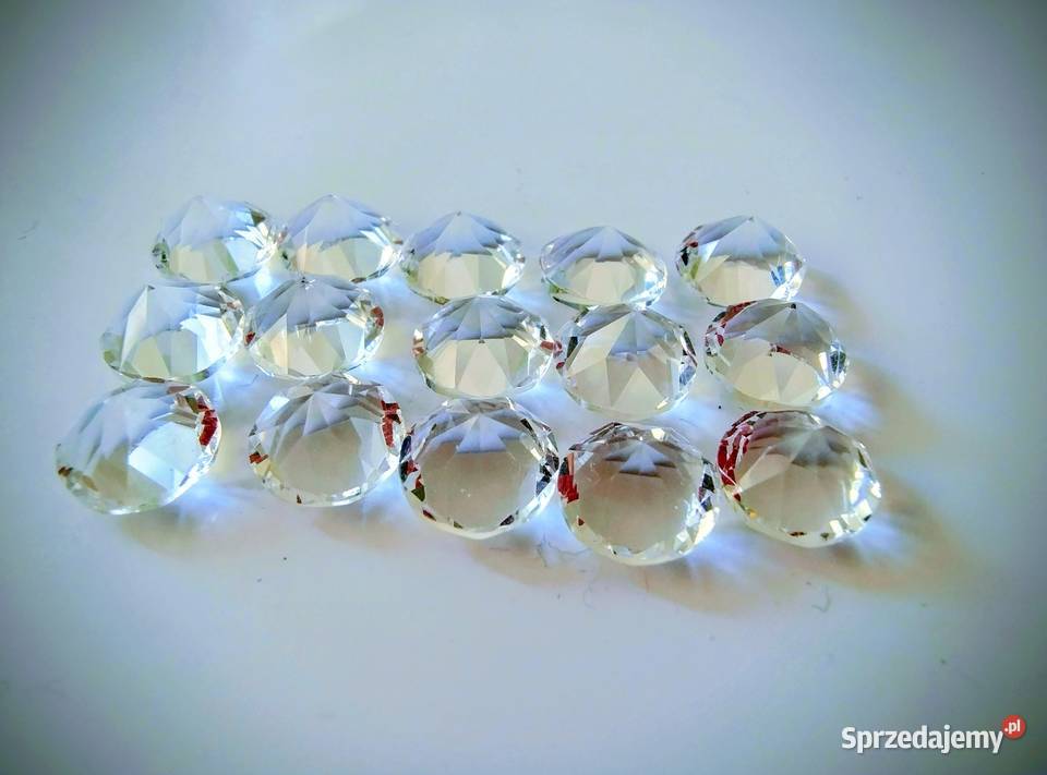 Szklane kryształki Zestawy biżuterii Żory