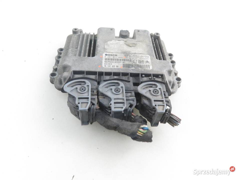 STEROWNIK PEUGEOT 206 14 HDi 8V 0281011089