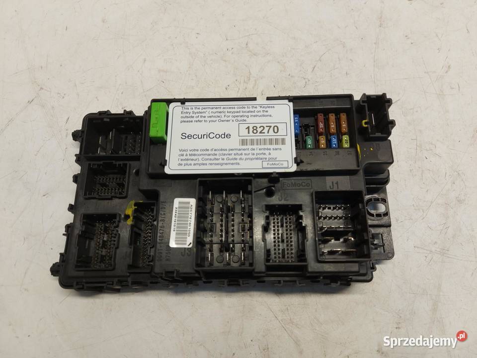 Ford Ranger VI 6 20 TDCI Moduł sterownik BCM