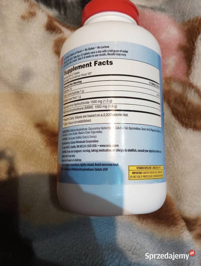 Kirkland Glukozamina HCl with MSM 1500 mg