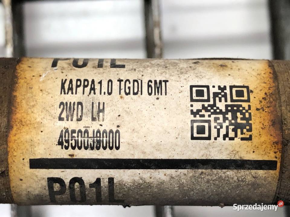 PÓŁOŚ LEWY PRZÓD HYUNDAI KONA 49500J9000 10 120