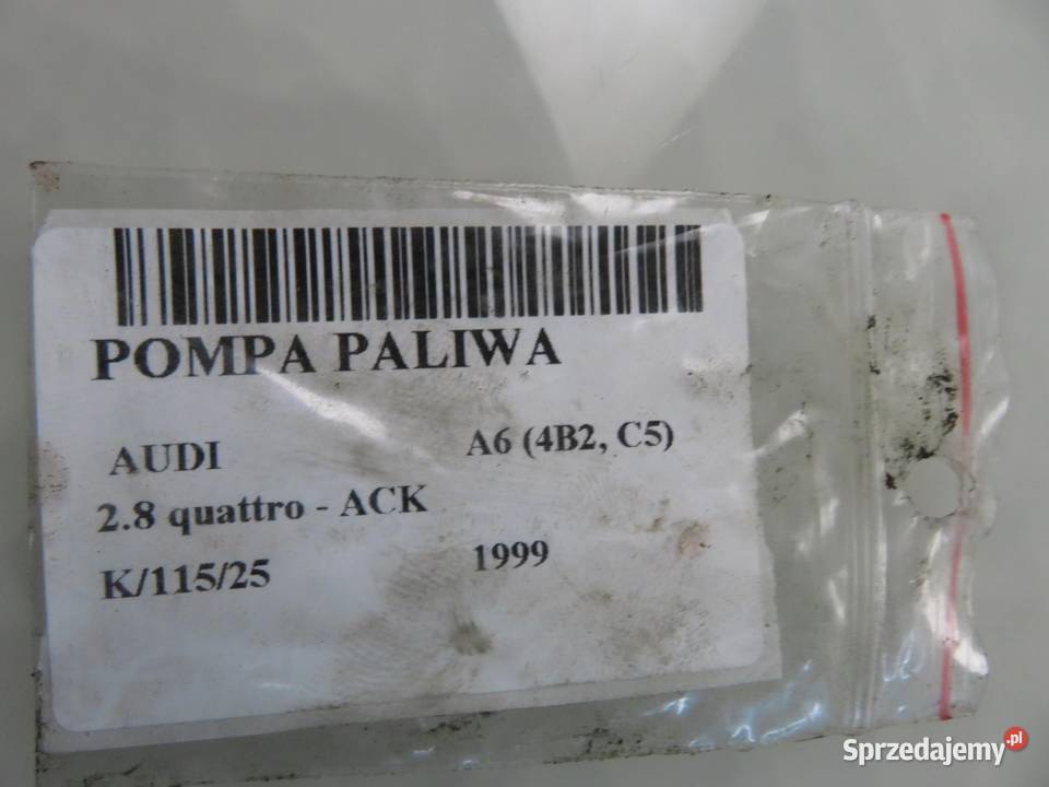 POMPA PALIWA AUDI A6 C5 28 quattro 8E0906087E
