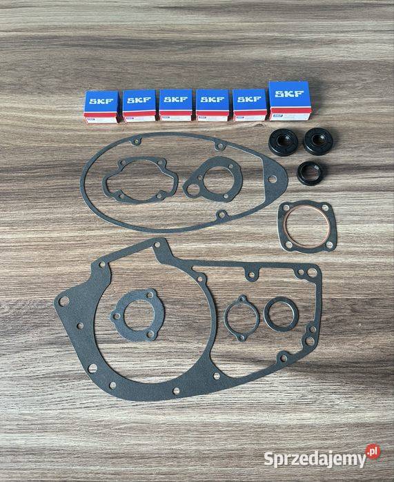 NOWY KOMPLET ŁOŻYSKA SKF USZCZELNIACZE USZCZELKI śląskie Bielsko-Biała