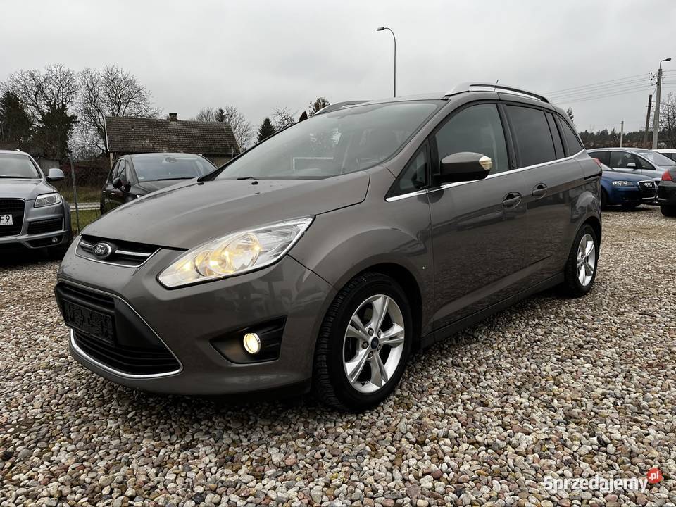 Ford Grand C-Max 1.6 125KM 7osób FIFA wersja bogate wyposażenie super stan