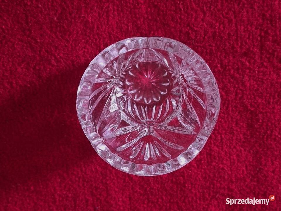 Maleńki szklany wazonik wykałacznik Warszawa