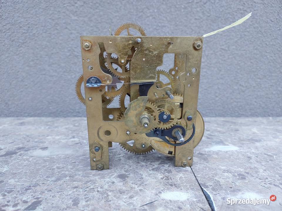 M139 Mechanizm starego zegara ściennego Junghans