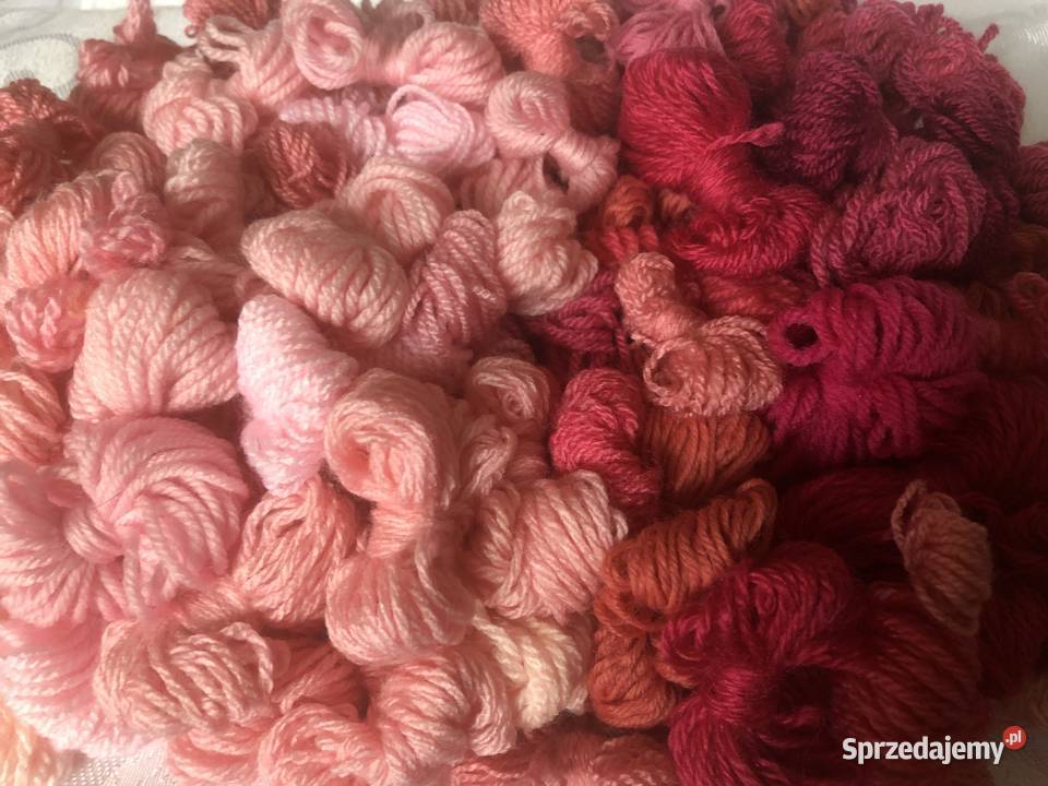 wełnawłóczka resztki do nauki zabawek igielników Rękodzieło mazowieckie Zegrze