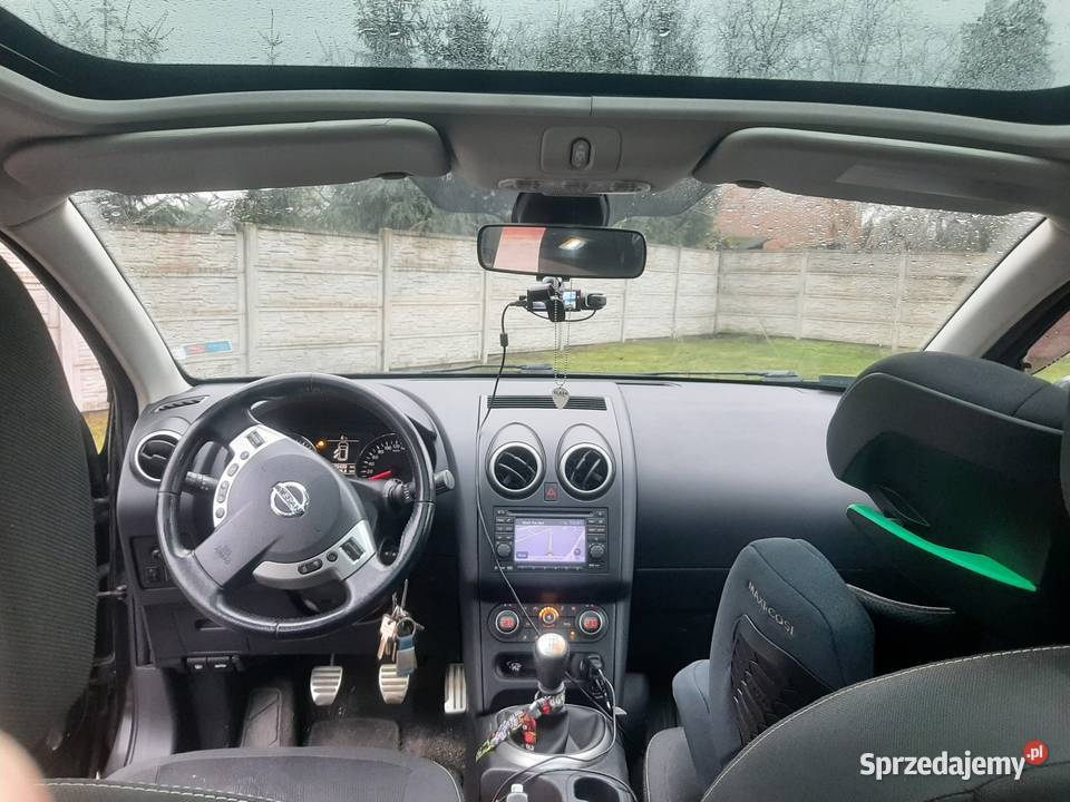 Nissan Qashqai 20 benzyna lpg 2012 Panorama wielofunkcyjna kierownica
