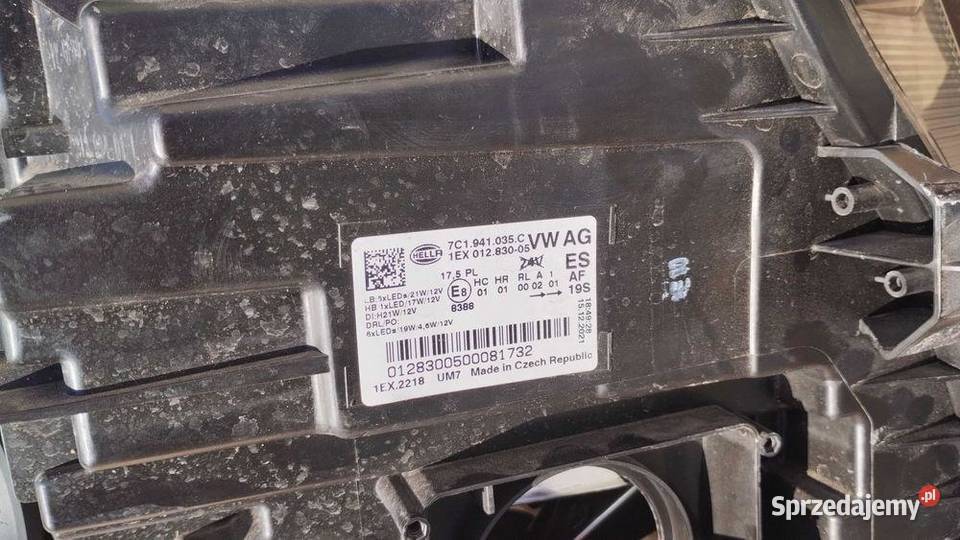 Lampa Przód Lewa Full Led Man Tge Vw Crafter 7C1