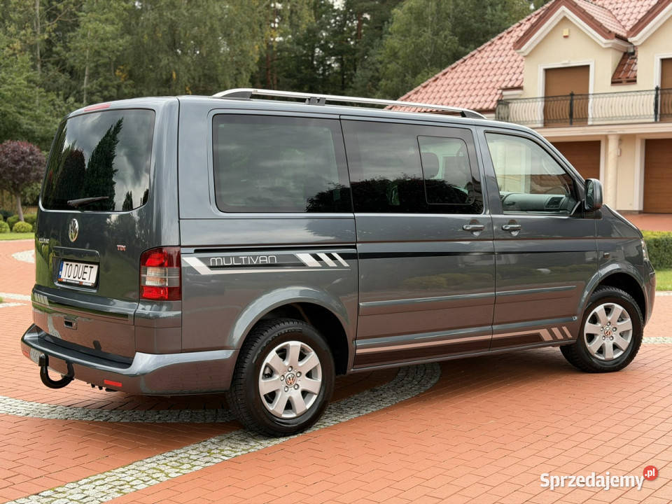 Volkswagen Multivan 25 TDI 174 T5 Hak Webasto podgrzewane fotele Widełki