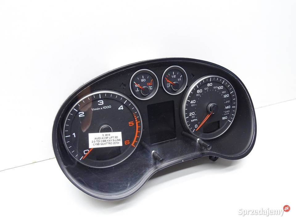 LICZNIK ZEGARY ZEGAR 8P0920982J 20 TDI AUDI A3 sprzedam