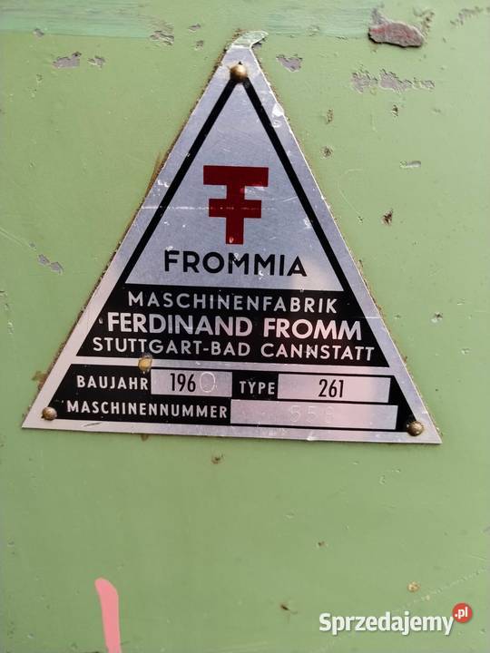 Grubościówka FROMMIA Wejherowo sprzedam