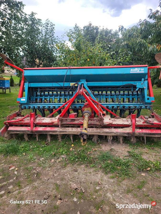 Siewnik z broną wirową nieuszkodzony lubelskie