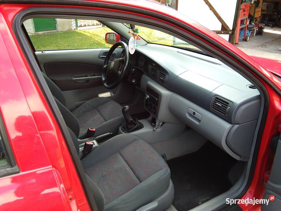 Skoda Octavia 1998 czerwona ABS dolnośląskie Gorzanów sprzedam