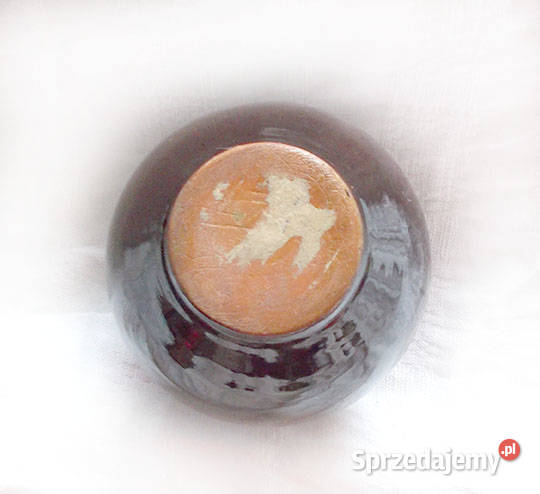 prl wazon kamionkowy brązowy wazon vintage prl Szczecin