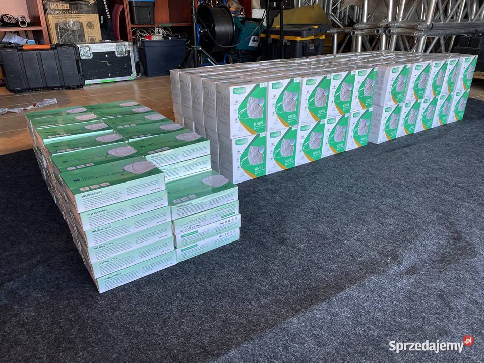 Maska ochronna KN95 FFP2 certyfikaty pakiet 2640 Radomsko