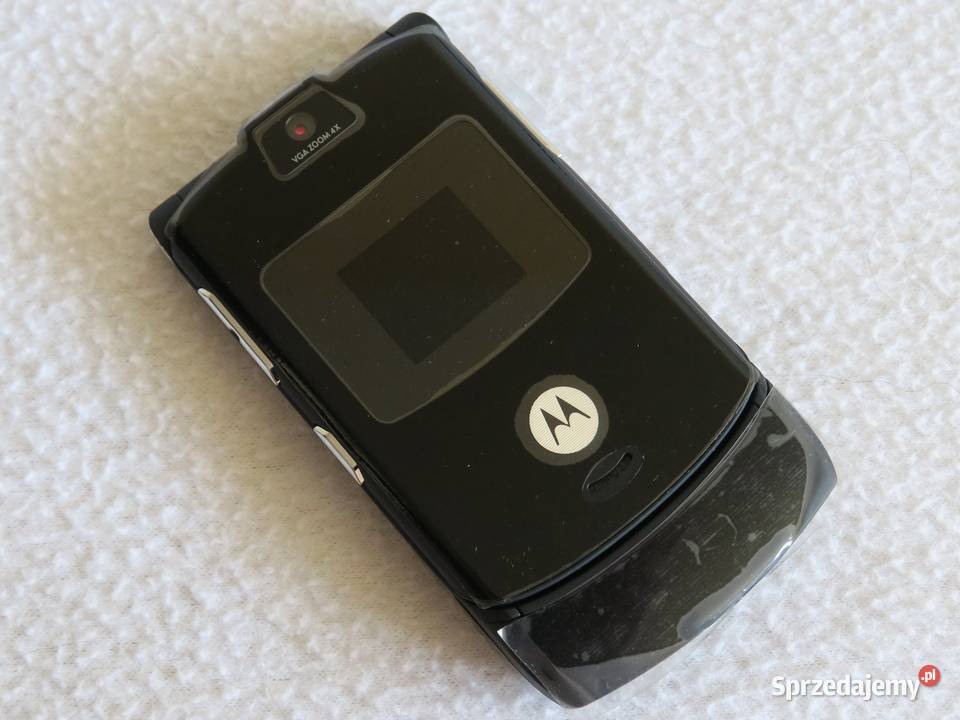 Motorola Razr V3 Matte Black in Alu Box Limited Kraków