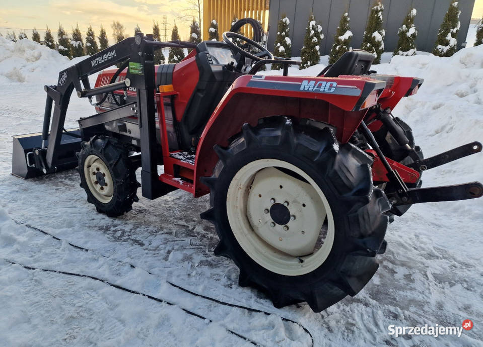 Mistshubishi MT21 ładowacz czołowy mini traktor Lniska sprzedam